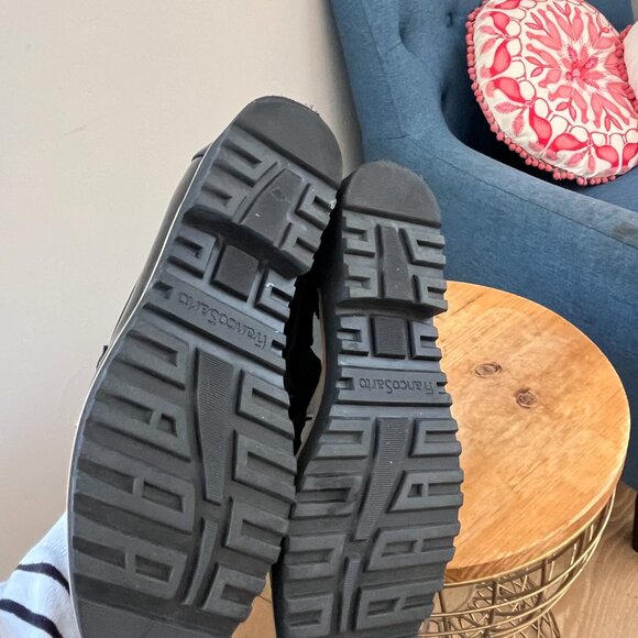 Franco Sarto Patent Lug Sole Loafers Size 8.5 - Picture 5 of 7